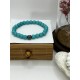 Hematite Gemstone Bracelet Bead Chakra Natural Stone Stretch Reiki For Men Women