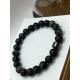 Hematite Gemstone Bracelet Bead Chakra Natural Stone Stretch Reiki For Men Women