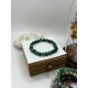 Hematite Gemstone Bracelet Bead Chakra Natural Stone Stretch Reiki For Men Women