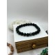 Hematite Gemstone Bracelet Bead Chakra Natural Stone Stretch Reiki For Men Women