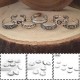 7Pcs Toe Rings Set Adjustable Knuckle Finger Foot Knot Vintage NICE Ring NEW