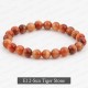 Handmade 8mm Mixed Natural Gemstone Round Beads Stretchy Bracelet Reiki Chakra