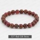 Handmade 8mm Mixed Natural Gemstone Round Beads Stretchy Bracelet Reiki Chakra