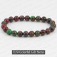 Handmade 8mm Mixed Natural Gemstone Round Beads Stretchy Bracelet Reiki Chakra