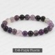 Handmade 8mm Mixed Natural Gemstone Round Beads Stretchy Bracelet Reiki Chakra