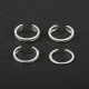 12PCs/set Adjustable Jewelry Retro Silver Open Toe Rings Ring Foot Finger