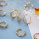 12/24PCs Adjustable Jewelry Silver Open Toe Ring Finger Foot Rings New Set Good