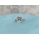 0.80 Ct Heart Cut Cubic Zirconia Crown Toe Ring 925 Sterling Silver *3