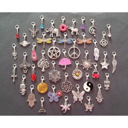 Clip On Dangle Charms for Memory Locket / Bracelet / Keyring *Buy 2 Get 1 Free*