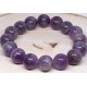 AMETHYST LIGHT Gemstone Bracelet Handmade Natural 18cmStretch 8mm 10mm 12mm Bead