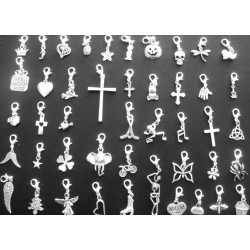 Clip on Charms for Bracelets