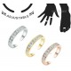 Toe Ring Clear Gem CZ Adjustable Midi Finger Knuckle Thumb Stacking Ring Band 