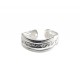 Toe Ring Silver Adjustable Open Midi Finger Knuckle Thumb Stacking Ring Band 