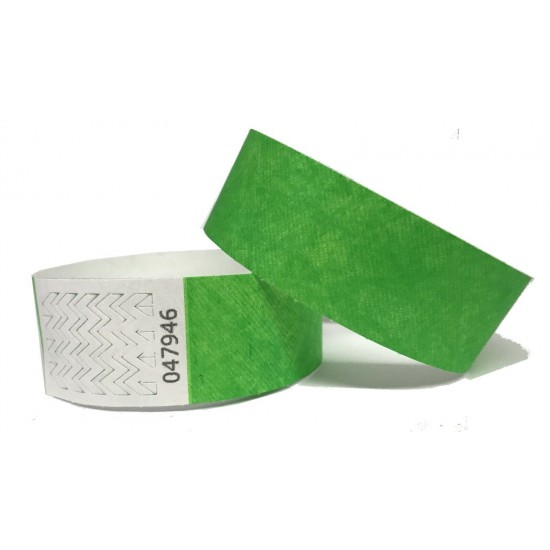 Wristbands Plain Tyvek Paper bracelets 25mm 1 Inch Choose Colours Event Bands