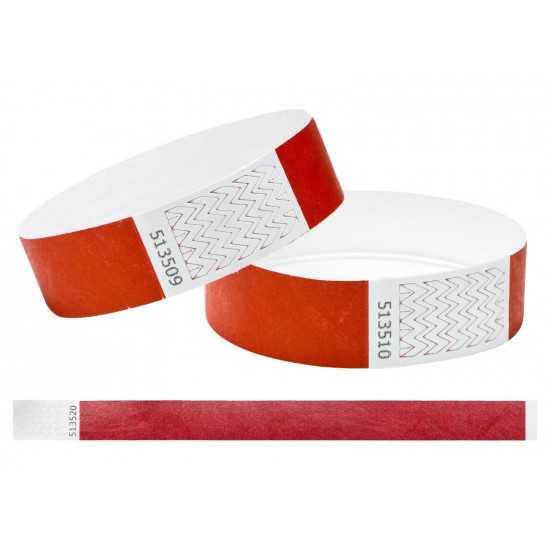 Wristbands Plain Tyvek Paper bracelets 25mm 1 Inch Choose Colours Event Bands