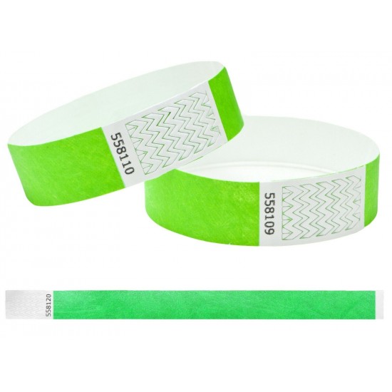 Wristbands Plain Tyvek Paper bracelets 25mm 1 Inch Choose Colours Event Bands