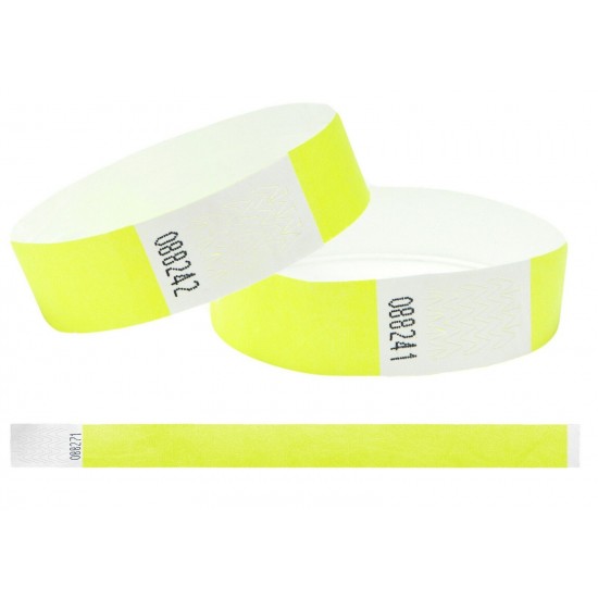 Wristbands Plain Tyvek Paper bracelets 25mm 1 Inch Choose Colours Event Bands