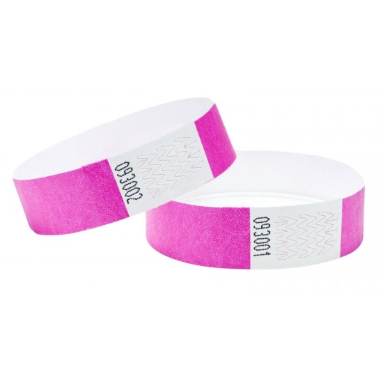 Wristbands Plain Tyvek Paper bracelets 25mm 1 Inch Choose Colours Event Bands