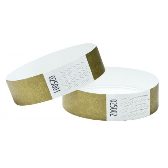 Wristbands Plain Tyvek Paper bracelets 25mm 1 Inch Choose Colours Event Bands