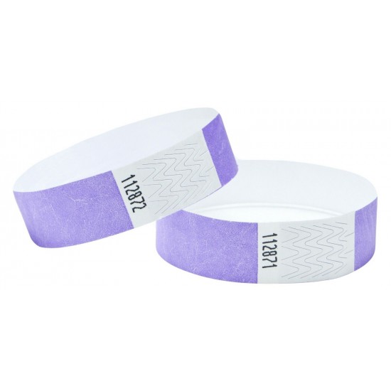 Wristbands Plain Tyvek Paper bracelets 25mm 1 Inch Choose Colours Event Bands