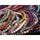 Handmade 4mm Mixed Natural Gemstone Round Beads Stretchy Bracelet Reiki Chakra 