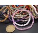 Handmade 4mm Mixed Natural Gemstone Round Beads Stretchy Bracelet Reiki Chakra 