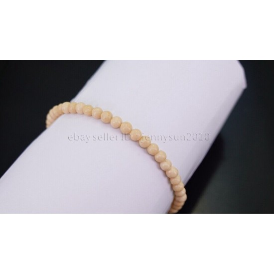 Handmade 4mm Mixed Natural Gemstone Round Beads Stretchy Bracelet Reiki Chakra 
