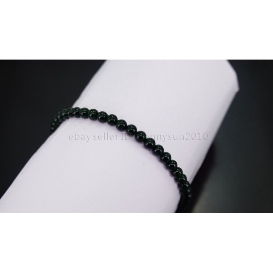 Handmade 4mm Mixed Natural Gemstone Round Beads Stretchy Bracelet Reiki Chakra 