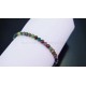 Handmade 4mm Mixed Natural Gemstone Round Beads Stretchy Bracelet Reiki Chakra 