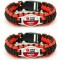 Type 1 2 Diabetic Medical Alert Bracelet Diabetes Paracord Insulin Dependant