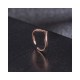 Toe Ring Wave Thin Adjustable Midi Finger Knuckle Thumb Stacking Ring Band 