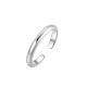 Toe Ring Simple Band Adjustable Midi Finger Knuckle Thumb Stacking Ring 