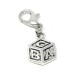 Tibetan Silver Clip on Charms For Bracelets - Zips - Phones - Stitch Markers