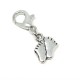 Tibetan Silver Clip on Charms For Bracelets - Zips - Phones - Stitch Markers