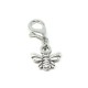 Tibetan Silver Clip on Charms For Bracelets - Zips - Phones - Stitch Markers