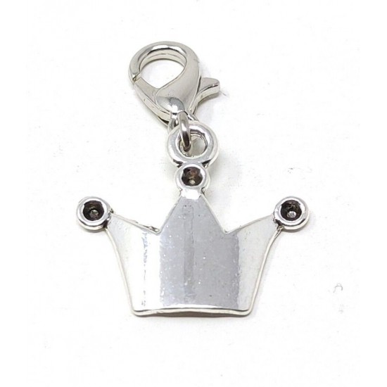 Tibetan Silver Clip on Charms For Bracelets - Zips - Phones - Stitch Markers