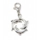 Tibetan Silver Clip on Charms For Bracelets - Zips - Phones - Stitch Markers