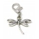 Tibetan Silver Clip on Charms For Bracelets - Zips - Phones - Stitch Markers