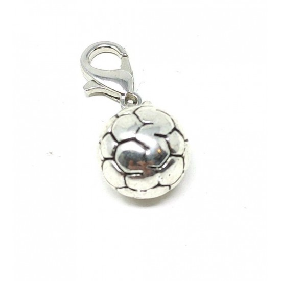 Tibetan Silver Clip on Charms For Bracelets - Zips - Phones - Stitch Markers