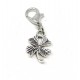 Tibetan Silver Clip on Charms For Bracelets - Zips - Phones - Stitch Markers