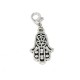 Tibetan Silver Clip on Charms For Bracelets - Zips - Phones - Stitch Markers
