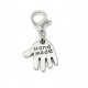 Tibetan Silver Clip on Charms For Bracelets - Zips - Phones - Stitch Markers
