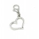 Tibetan Silver Clip on Charms For Bracelets - Zips - Phones - Stitch Markers