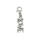 Tibetan Silver Clip on Charms For Bracelets - Zips - Phones - Stitch Markers