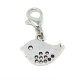 Tibetan Silver Clip on Charms For Bracelets - Zips - Phones - Stitch Markers