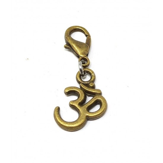 Tibetan Silver Clip on Charms For Bracelets - Zips - Phones - Stitch Markers