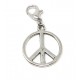 Tibetan Silver Clip on Charms For Bracelets - Zips - Phones - Stitch Markers