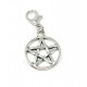 Tibetan Silver Clip on Charms For Bracelets - Zips - Phones - Stitch Markers