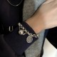 Fashion 925 Silver Lucky Beads Bracelet Chain Women Charm Party Jewelry Gift Hot