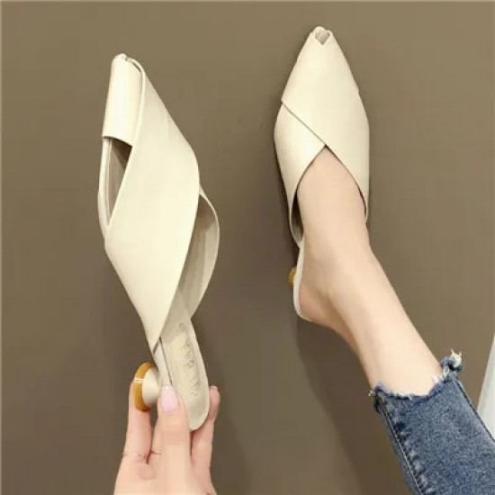 Cresfimix Women Light Weight Yellow Soft Pu Leather Slip on Low Heel Shoes for Party Lady Purple Heel Shoes Zapatos Dama E6289